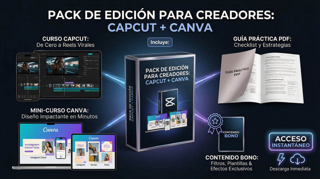 Aprendé CapCut + Canva y creá contenido más profesional para redes